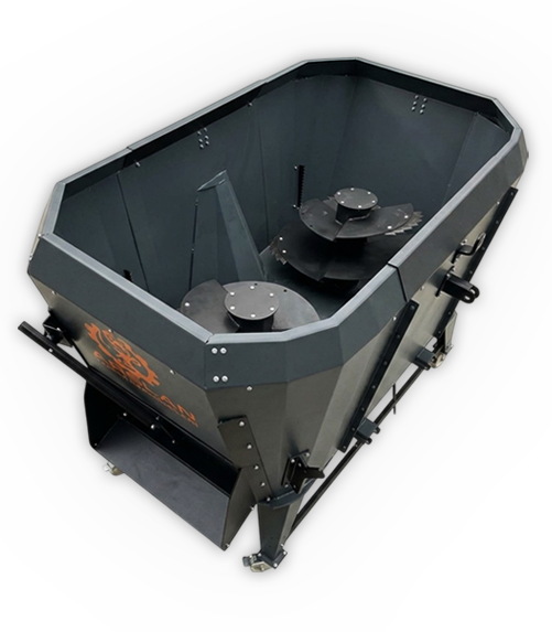 ARS3000 Çift Helezon Çift Motor 380V Sürücülü Dikey Yem Karma